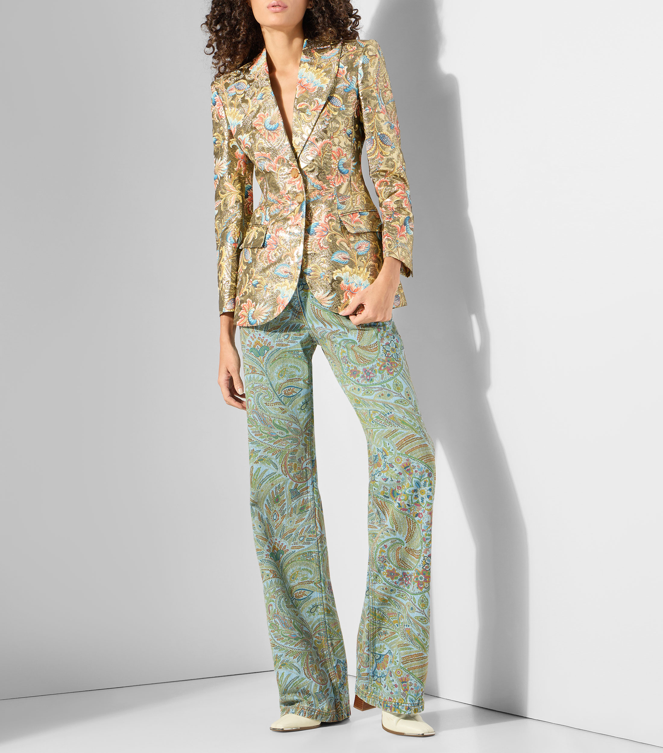 Blazer estampado Mujer